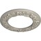 Ekena Millwork Ribbon with Bow Ceiling Medallion (Canopies up to 7 1/2"), 12 1/4"OD x 7 1/2"ID x 7/8"P, Pearl White CM12RIPWS - alternate 2